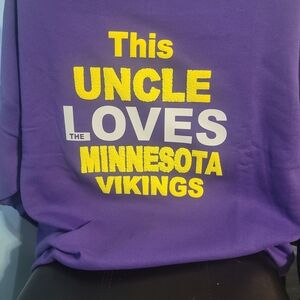 Purple Minnesota Vikings Sweatshirt